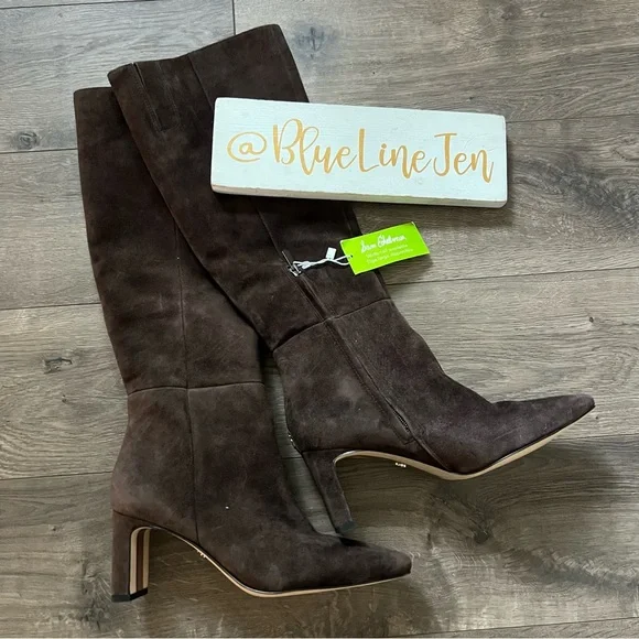 Sam Edelman | Shoes | Sam Edelman Sylvia Tall Suede Boots Nwt | Poshmark